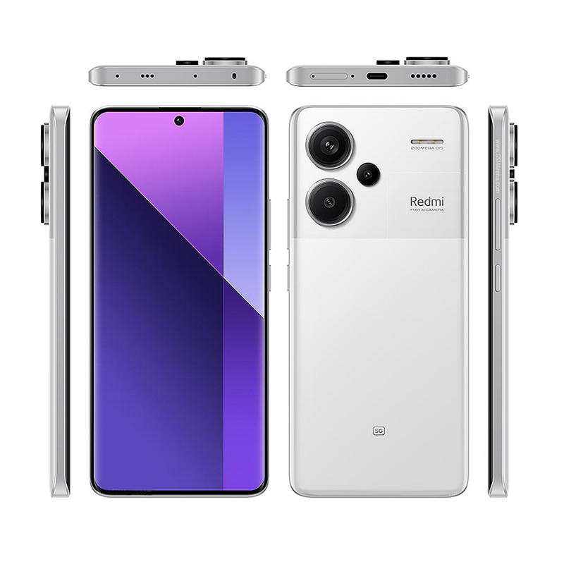 گوشی موبایل شیائومی مدل Redmi Note 13 Pro Plus 5G دو سیم کارت ظرفیت 512 گیگابایت و رم 16 گیگابایت - پک چین