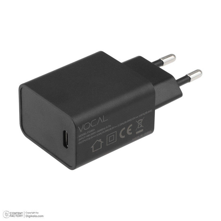 گوشی موبایل وکال مدل V1 دو سیم کارت ظرفیت 128 گیگابایت و رم 4 گیگابایت - به همراه قاب