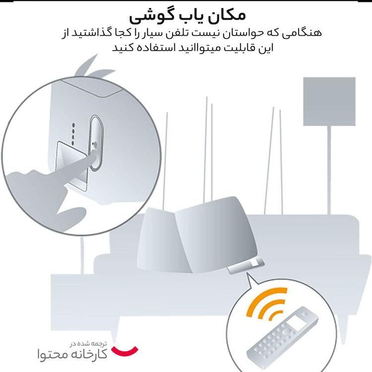 تلفن بی سیم پاناسونیک مدل KX-TG3611BX