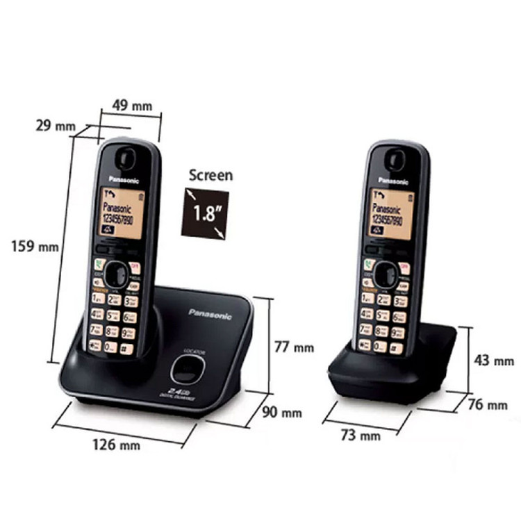 تلفن بی سیم پاناسونیک مدل KX-TG3712BX