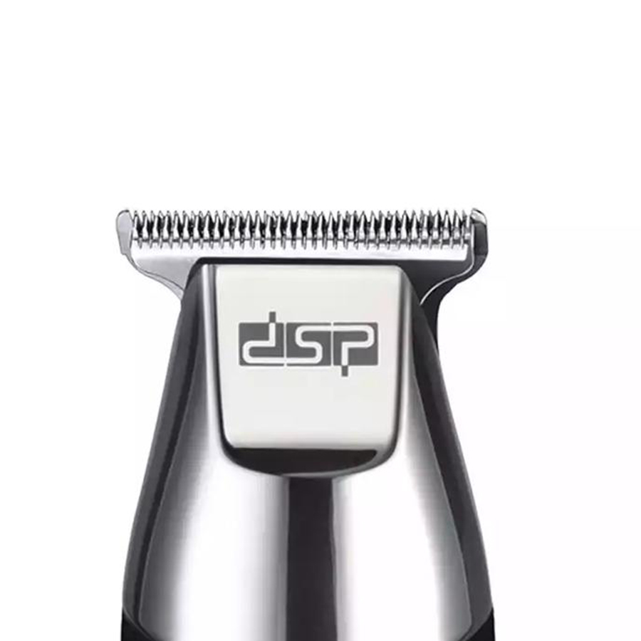 ماشین اصلاح موی سر و صورت دی اس پی مدل 90286، اصلاح به صورت تریمر، قابلیت تنظیم سرعت، منبع انرژی با برق، تکنولوژی اصلاح به صورت برش مستقیم، بههمراه برس تمیزکننده