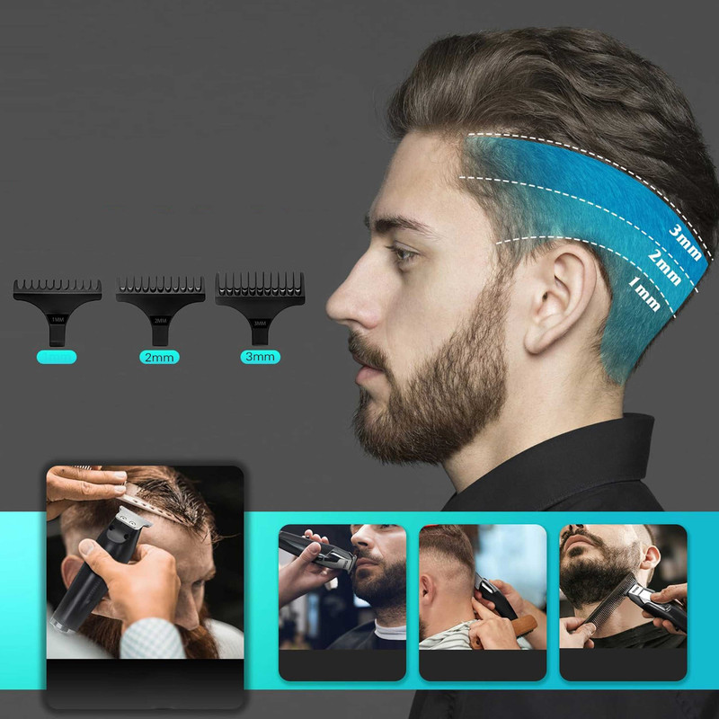 ماشین اصلاح موی سر و صورت دی اس پی مدل 90286، اصلاح به صورت تریمر، قابلیت تنظیم سرعت، منبع انرژی با برق، تکنولوژی اصلاح به صورت برش مستقیم، بههمراه برس تمیزکننده