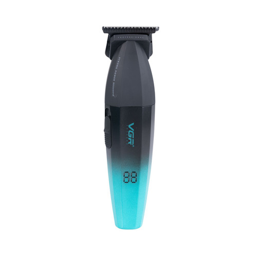 ماشین اصلاح موی سر و صورت وی جی ار مدل V-906، اصلاح به صورت صفر زن، خط زن، منبع انرژی باتری، تکنولوژی اصلاح به صورت تریمر، مدت زمان شارژ 150 دقیقه و مدت زمان استفاده پس از شارژ 240 دقیقه، به همراه کابل شارژ USB، برس تمیزکننده، روغن و محافظ، عملکرد توربو