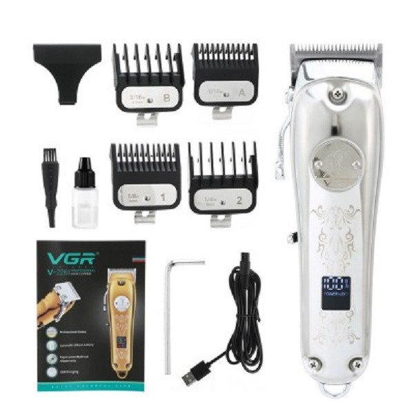 ماشین اصلاح موی سر و صورت وی جی ار مدل v-226