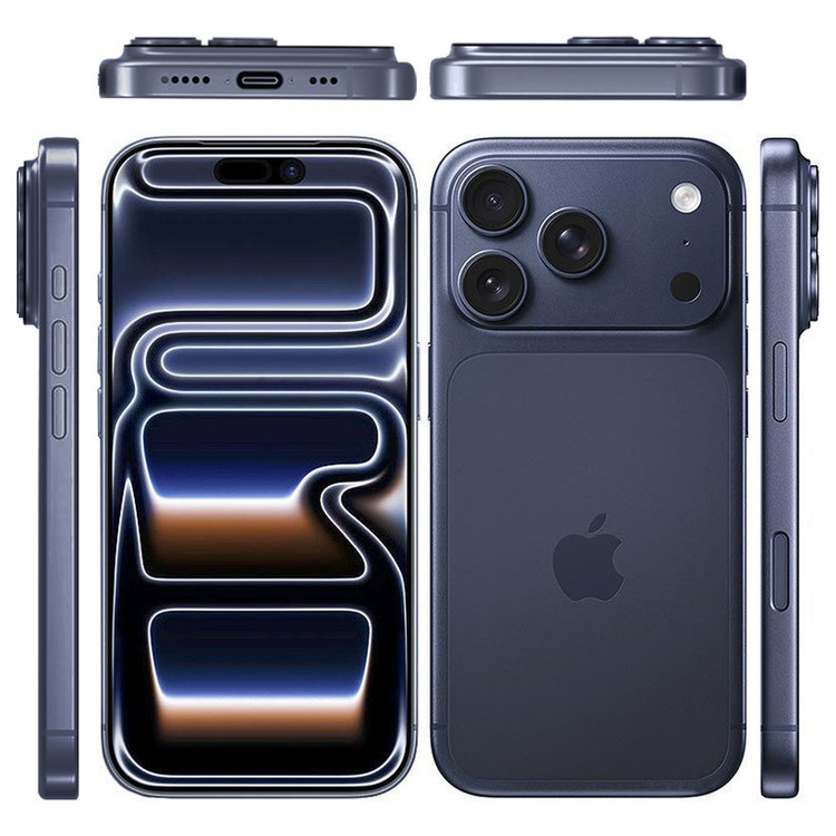 گوشی موبایل اپل مدل iPhone 17 Pro Max ZAA تک سیم کارت + eSim ظرفیت 512 گیگابایت و رم 12 گیگابایت - نات اکتیو