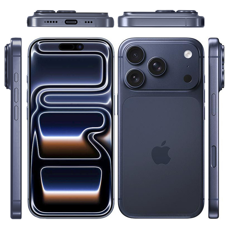 گوشی موبایل اپل مدل iPhone 17 Pro Max ZAA تک سیم کارت + eSim ظرفیت 1 ترابایت و رم 12 گیگابایت - اکتیو