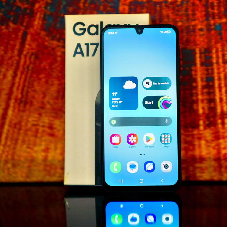 گوشی موبایل سامسونگ مدل Galaxy A17 4G دو سیم کارت ظرفیت 128 گیگابایت و رم 4 گیگابایت