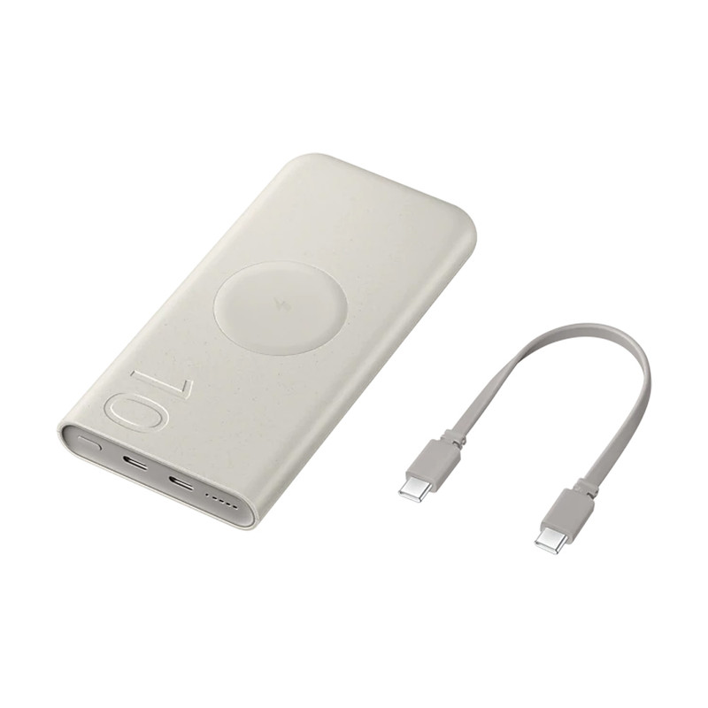 پاوربانک 25 وات وایرلس سامسونگ مدل Wireless Battery Pack EB-U2510 ظرفیت 10000 میلی آمپر ساعت